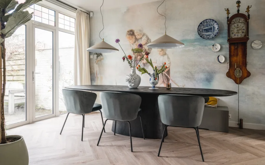 Vtwonen seizoen 18 afl 8 - Voorburg eetkamer