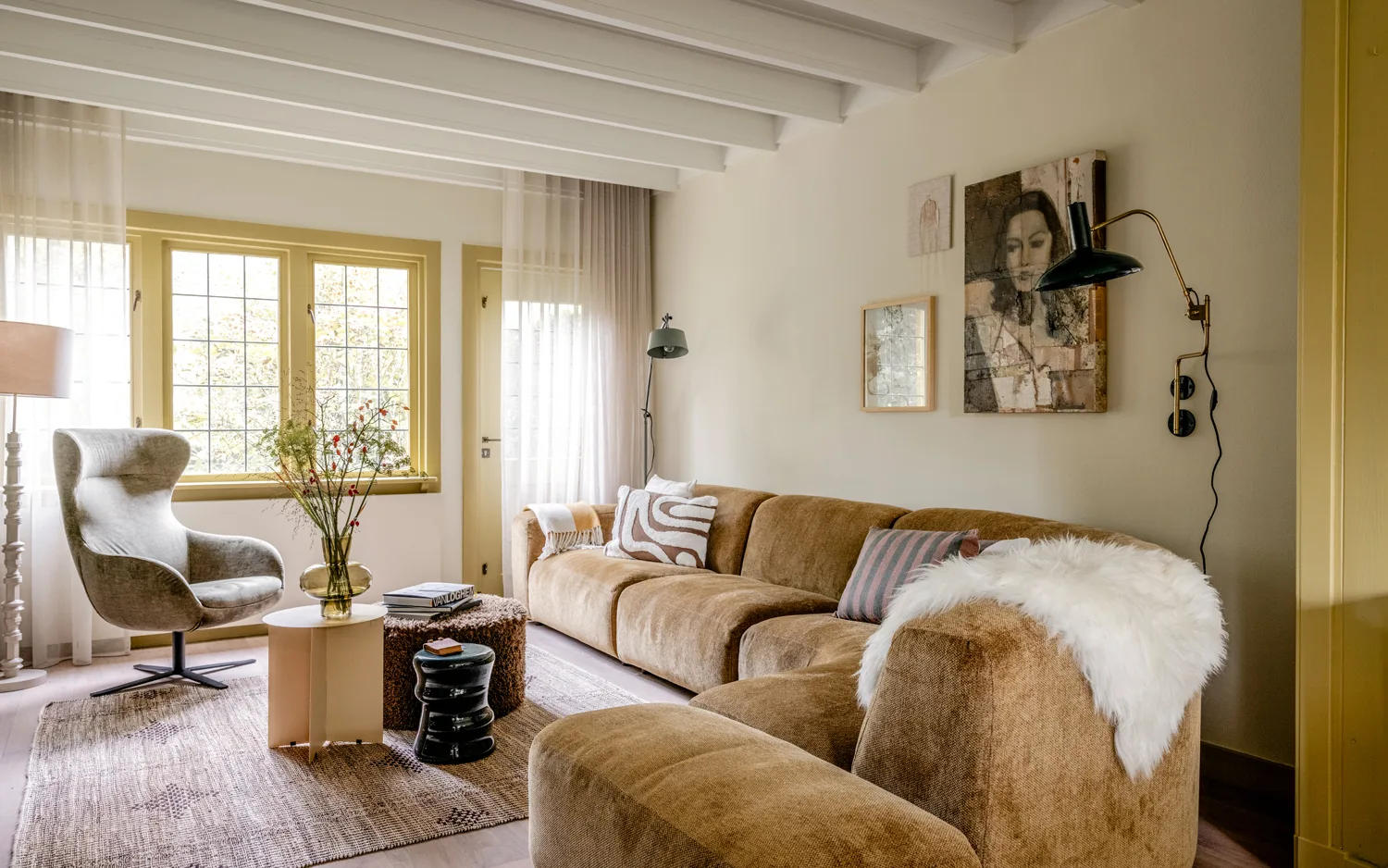 19 WVOJH Haarlem gordijnen woonkamer