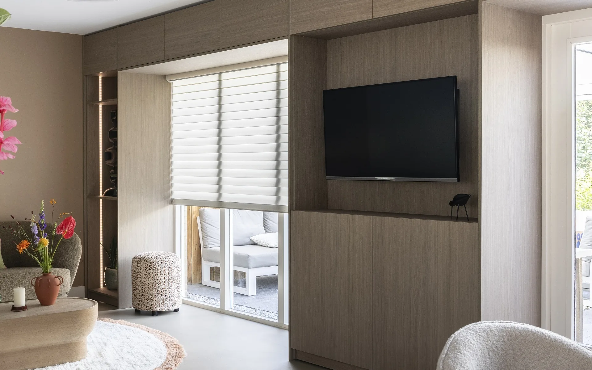 kast op maat voor in de woonkamer