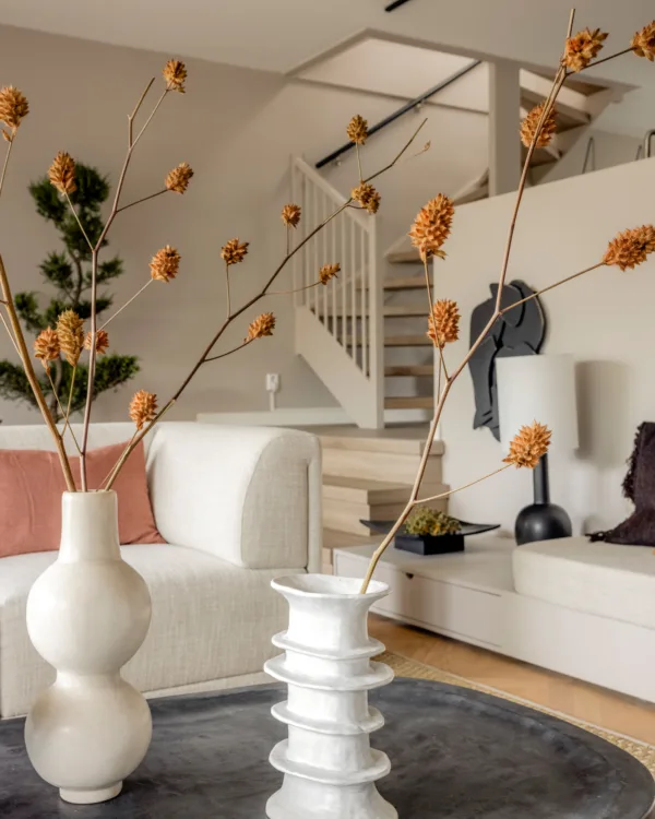 Sfeerfoto van een Japandi interieur