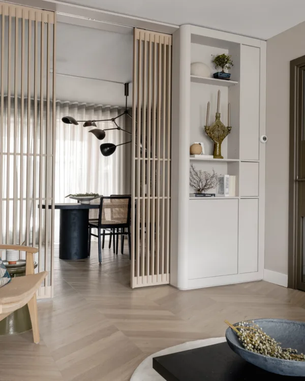 Ook de populaire visgraat pvc is als duurzame vloer verkrijgbaar.