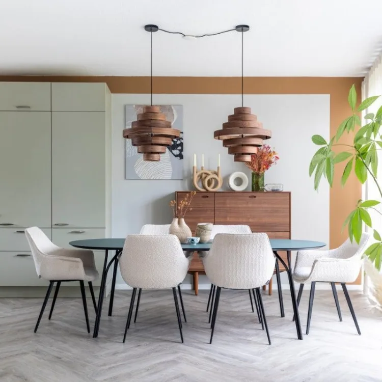 PVC visgraatvloer in de woonkamer