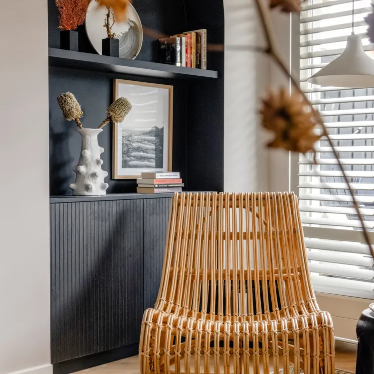 Kast op maat in de zithoek