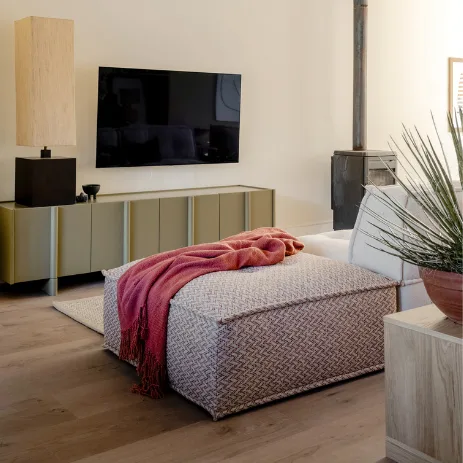 Lichte parketvloer van Lindura in de woonkamer